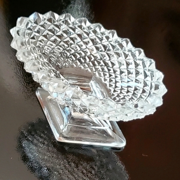 Vntg "English Hobnail"  Individual Nut / Salt Dip by Westmoreland - Picture 3 of 8